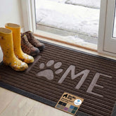 GORILLA GRIP front view showing full WeatherMAX mat protecting entry