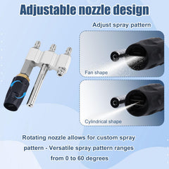 Gosknor 1/4 inch quick-connect plug view enabling fast hose attachment