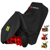 GOTRUTH front view of cover protecting snow blower, shows full coverage benefit