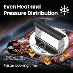 Gourmet Easy bottom surface detail showing smooth polished face for easy release