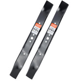 Grasscool front view of 21 inch blade showing shape and fit for quick identification and correct replacement