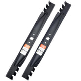 Grasscool front view of both 942-04290 blades showing fit and strength