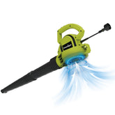 GRASSTIGON front view showing blower body and cord for clear identification and convenience