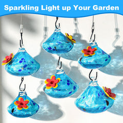 Grebilux in use with hummingbird feeding demonstrates multiple-port access