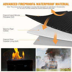 GRECELL interior compartment with padding, secures a portable power station safely
