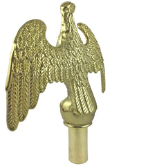 Green Grove eagle close-up of smooth golden surface showing durable finish
