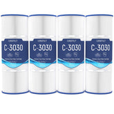 Grefilt front packaging showing four C3030 cartridges and product labeling for easy identification
