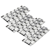 Grill Valueparts front view of briquette assembly showing fit and coverage