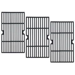 Grill Valueparts front view of three cast-iron grates showing full coverage and fit