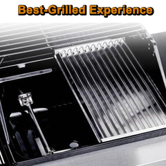 Grill Valueparts plates beside ruler showing 9¼ by 17 inch accurate sizing