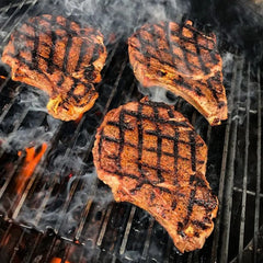 GrillGrate close-up of raised rails for stronger sear marks