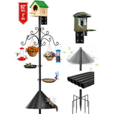 Grinelia front view of assembled pole showcasing stable setup and easy install benefit