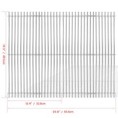 GRISUN close-up of 7mm solid rod construction highlighting durable searing performance