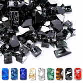 GRISUN front packaging showing onyx black fire glass and weight benefit