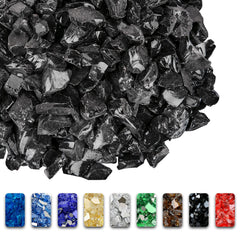 GRISUN onyx black front packaging showing 10 lb bag and label benefit: clear product weight