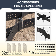 GRITSPIKE rolls connected lengthwise illustrating how kits create continuous coverage