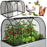 Grow Master front view crop cage showing full enclosure and protection