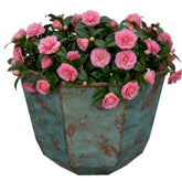 GROWSCAPE Shaina front view showing patina copper finish and modern look