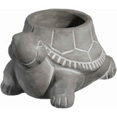GROWSCAPE turtle planter front view showing clean silhouette and decorative appeal