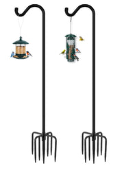 Gtongoko front view showing full 76-inch hook and elegant design for durable outdoor display
