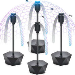 GUIDOT front view showing tabletop spinner protecting plates and drinks