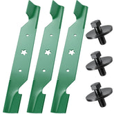 GUSUHAWK front view of three blades showing ready-to-install set and fit