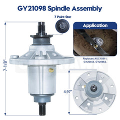 GUSUHAWK idler pulleys and hardware laid out for easy installation