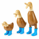 GUTE duck with boots front view showing cute design and durable finish