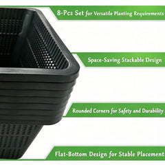 Gyfofix basket placed in pond demonstrating secure plant containment