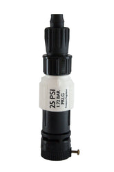 Habitech front view of assembled faucet adapter kit showing compact ready-to-use design and quick install benefit