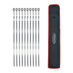 HAKKA front view of packaged skewers showing full set and convenience