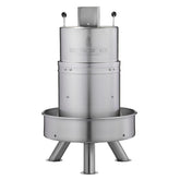 Halftime Smoker front view showing compact design and quick setup benefit