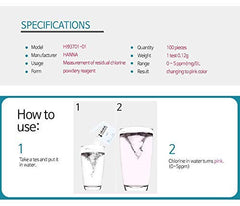 Hanna Instruments reagent vials close-up, clear view ensures correct dosing