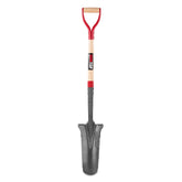 HANTOP full-length spade showing blade and oak handle for durable reach