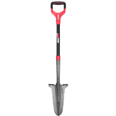 HANTOP blade close-up with saw teeth for cutting roots efficiently