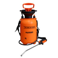 Harden front view of 1 gallon pump sprayer showing durable tank and pump for reliable coverage