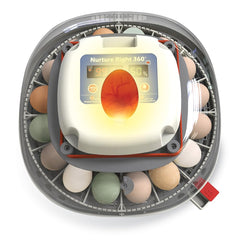 Harris Farms digital control panel close-up for precise temperature and humidity