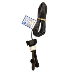 Harwil flow switch installed on pipe with 15ft cable, enables easy professional installation