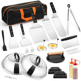 HaSteeL kit front view showing all 20 pieces for versatile grilling