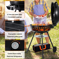 HaSteeL wheels and base for easy transport and stable outdoor placement