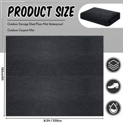 Haull close-up of felt top revealing absorbent texture and dirt capture