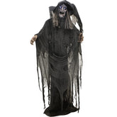 Haunted Hill Farm witch front view showing full-life-size presence and instant impact