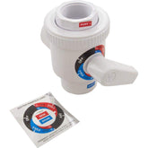 Hayward SP0735 front view showing dial handle and ports for easy flow control