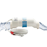 Hayward TurboCell front view showing durable housing and easy fit benefits