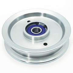 HD Switch front view of billet idler pulley showing solid construction and durability