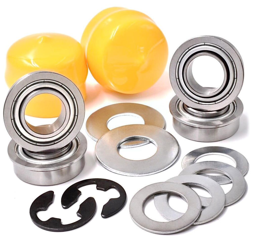 HD Switch kit box and all included parts displayed, showing easy upgrade benefit