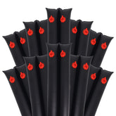 Hedday front view of 8ft water tubes showing pack and benefit of secure cover anchoring