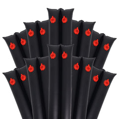 Hedday front view of 8ft water tubes showing pack and benefit of secure cover anchoring