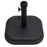 Helios&Hestia front view of umbrella base shows stable design and aesthetic