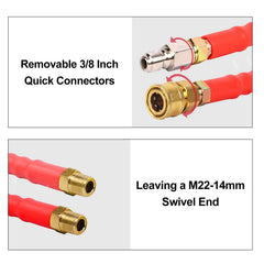 Heliwoo threaded end after removing coupler for reel compatibility benefit